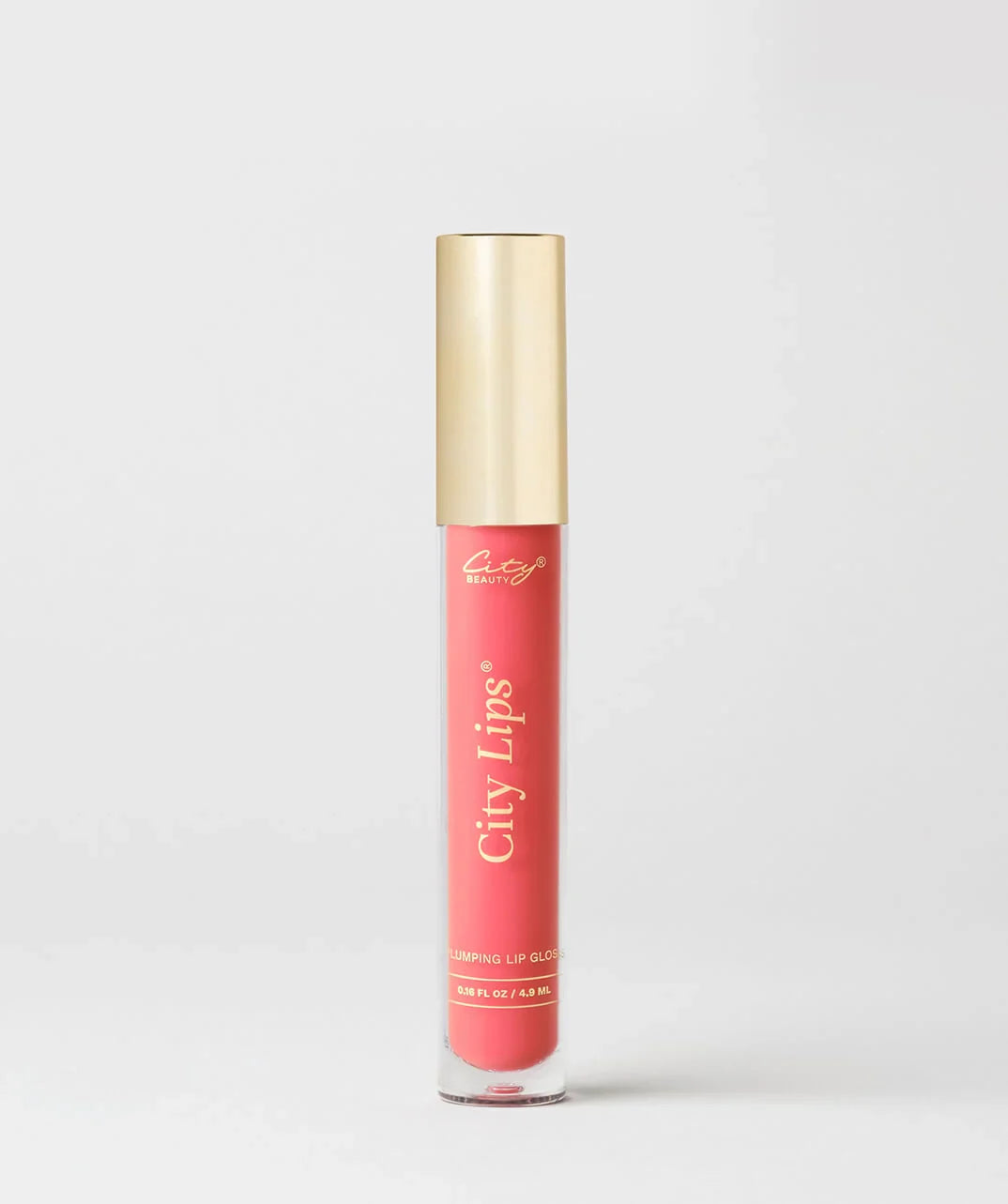 City Lips Plumping Lip Gloss - Coral Sunrise