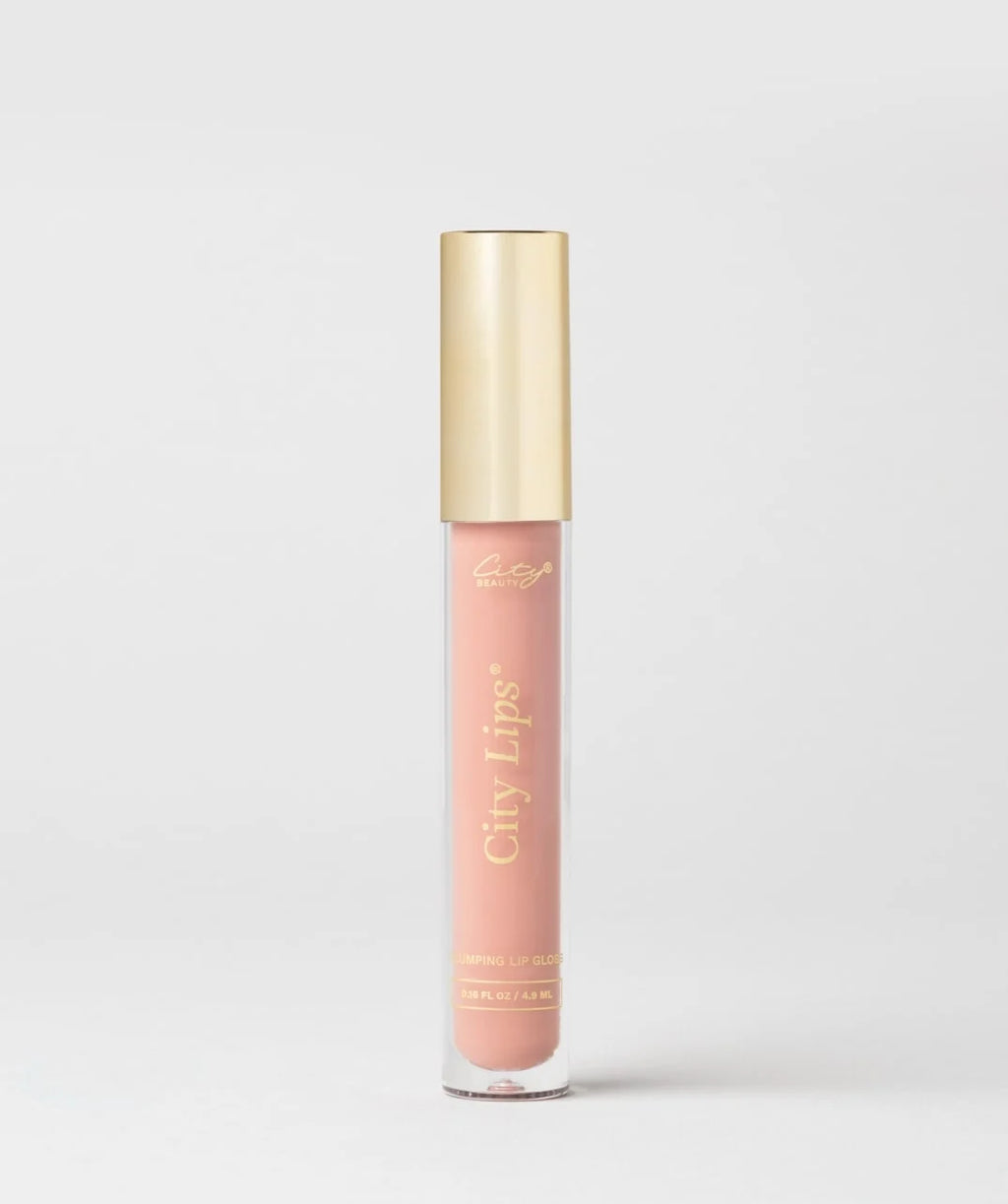 City Lips Plumping Lip Gloss - Pink Nude