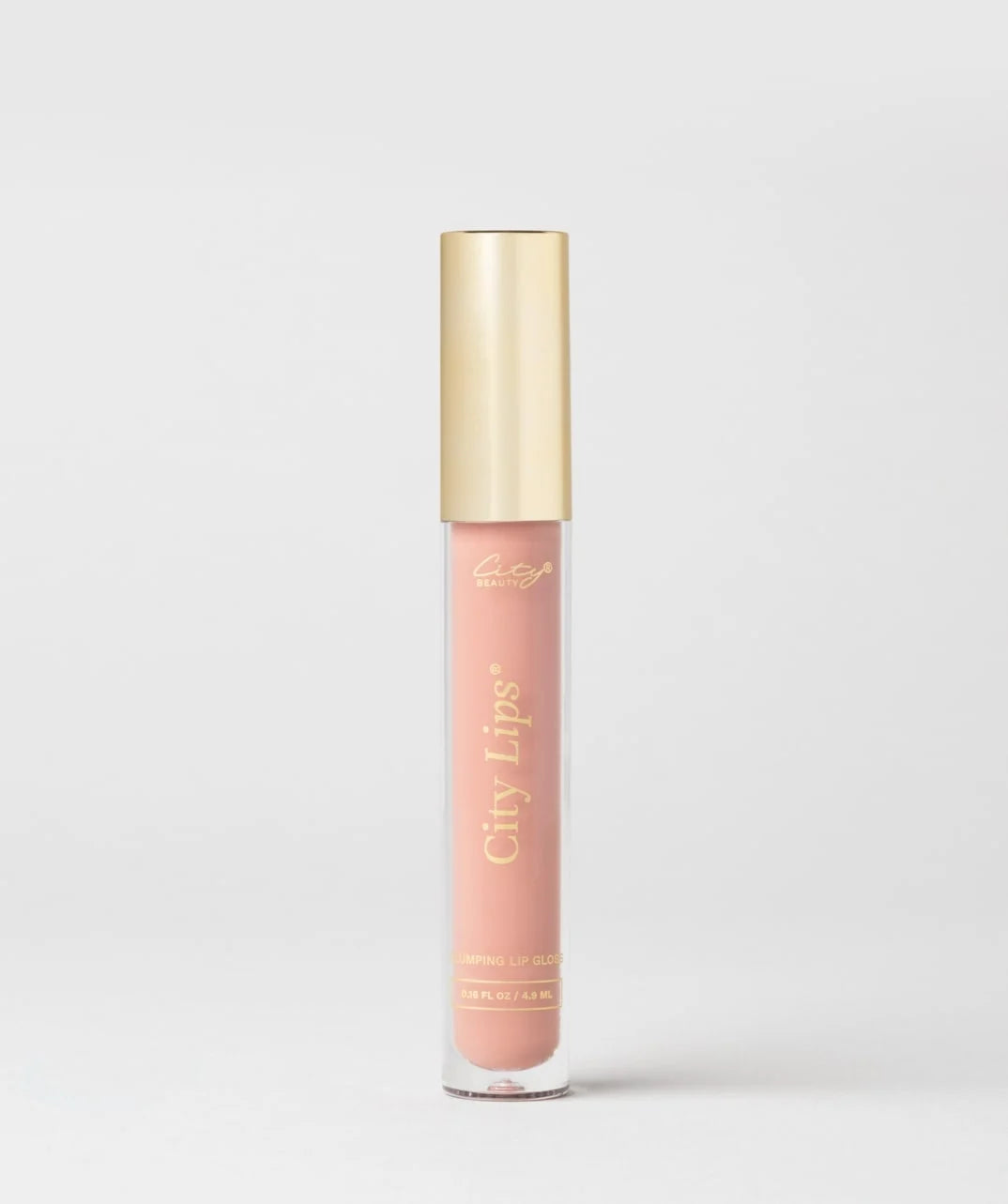 City Lips Plumping Lip Gloss - Pink Nude
