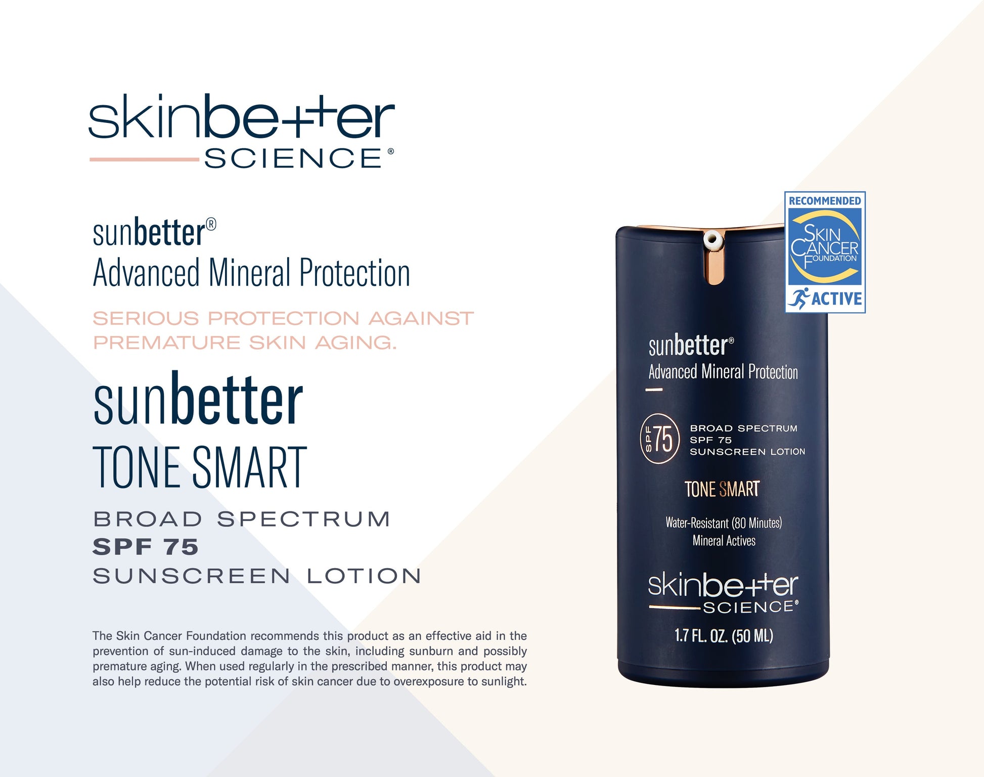 SunBetter TONE SMART SPF 75 Sunscreen Lotion